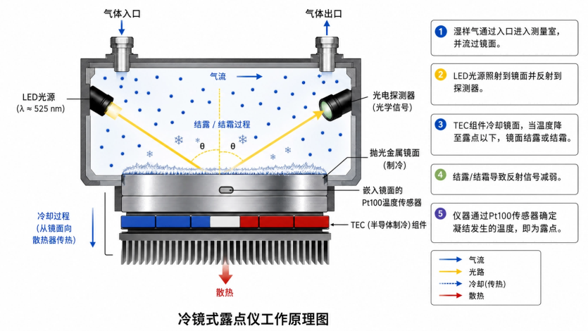 露點儀原理、分類、選型與應(yīng)用前沿